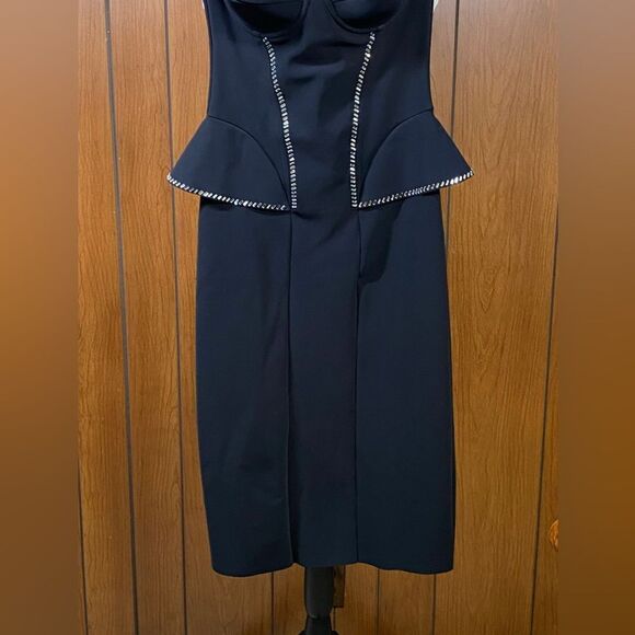 Chiara Boni La Petite Robe Terenzia Strapless Layered Dress size 42/us size 6 - Picture 10 of 13